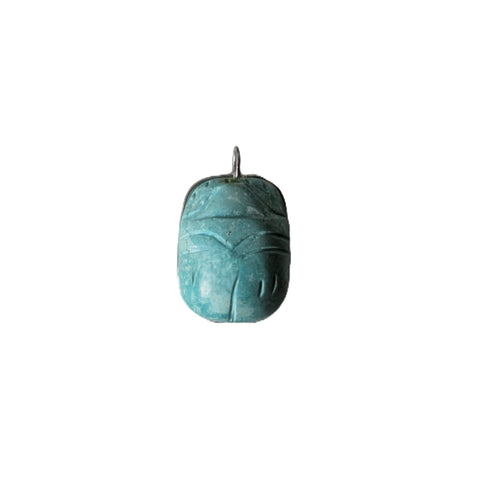 Turquoise Scarab