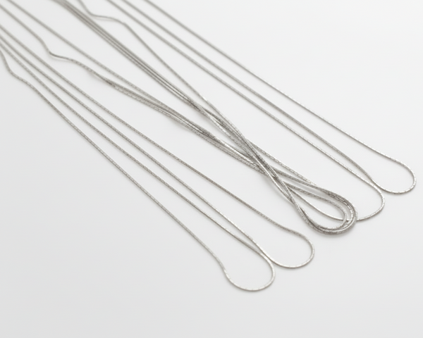 Chaînes acier inoxydable grises