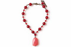 Pink Quartz Necklace