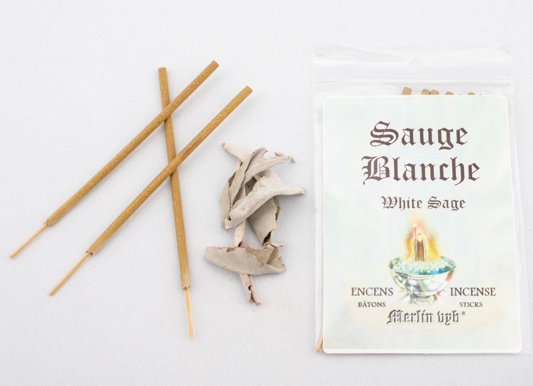 Encens Sauge Blanche de Californie - Authentic Sacred White Sage